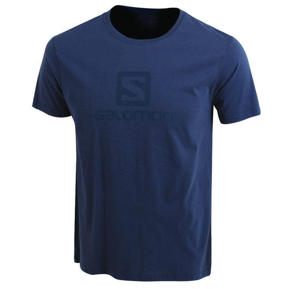 T-Shirty Męskie Salomon ACHIEVE SS M - Granatowe - Polska (360-QSRDFE)